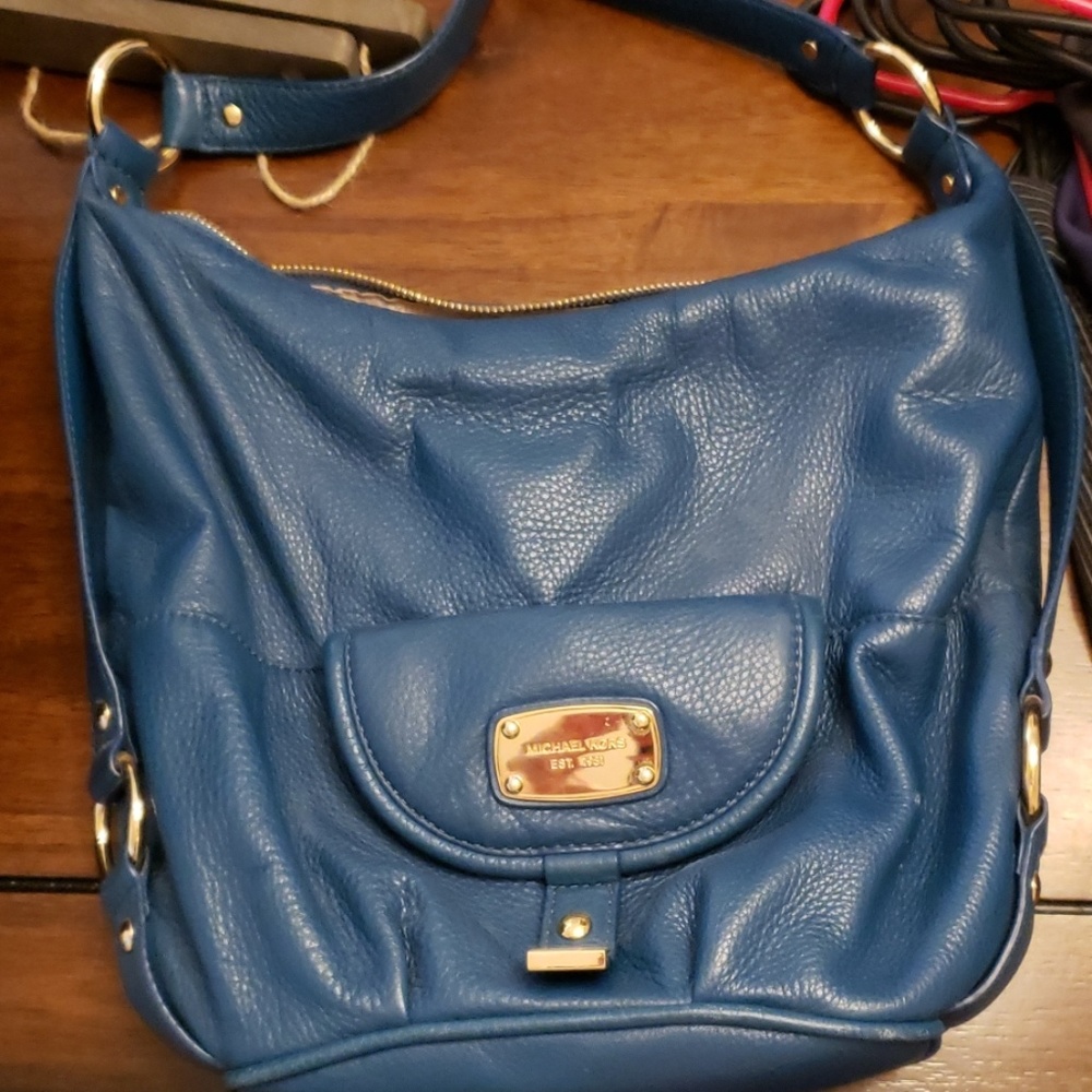 Blue Michael Kors Bag